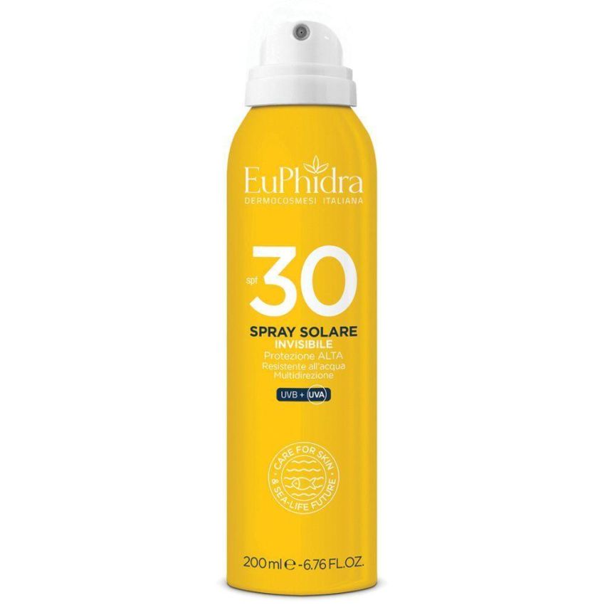 Euphidra SPF30 Spray Solare Invisibile 200ml