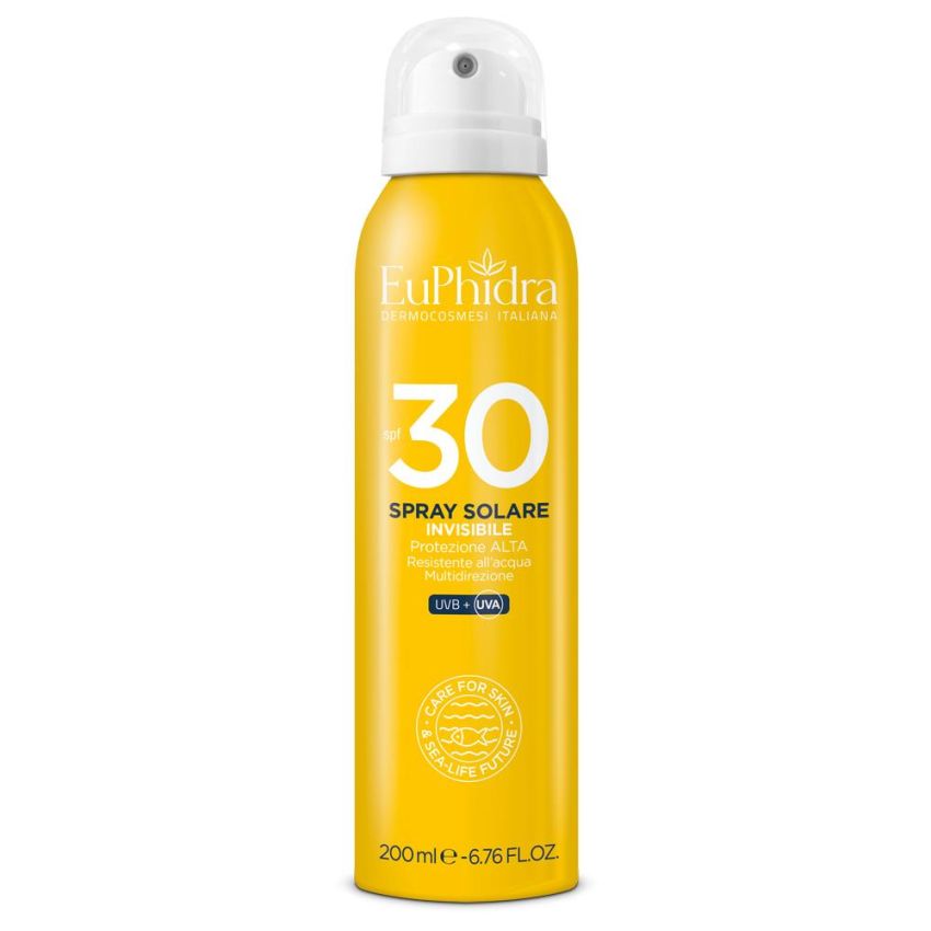 Euphidra SPF30 Spray Solare Invisibile 200ml