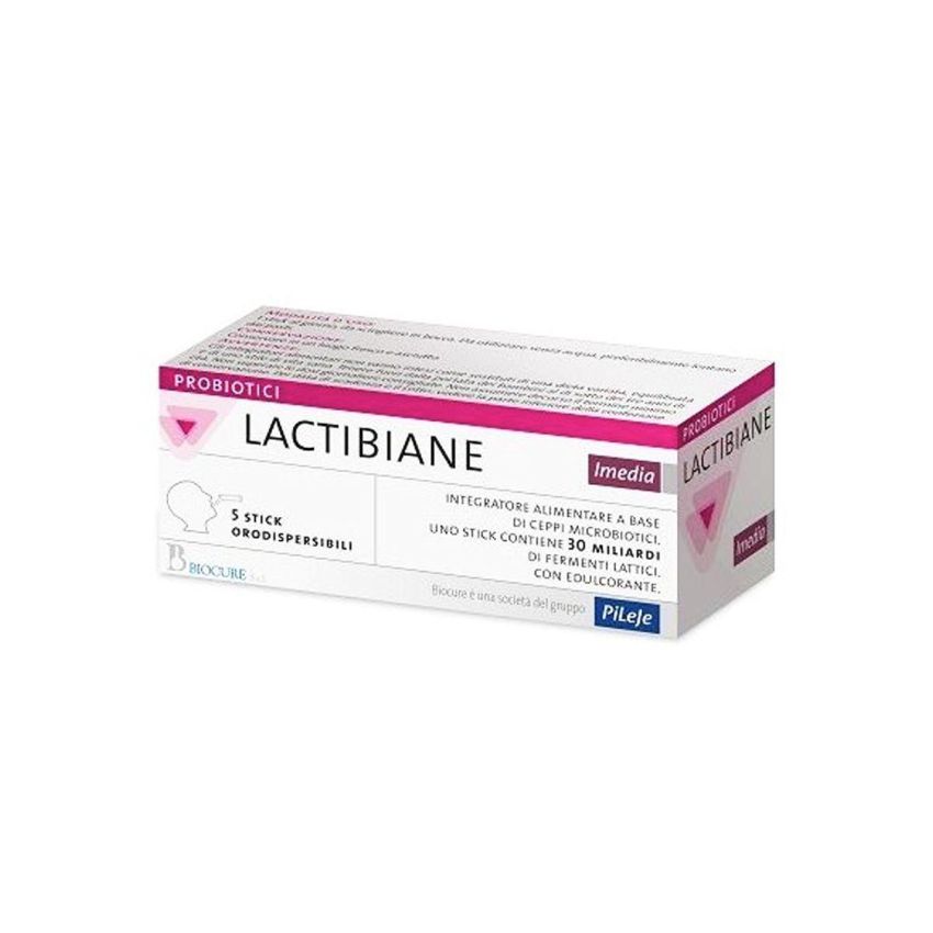 Lactibiane Imedia 5 Stick - Probiotico a Rapido Rilascio