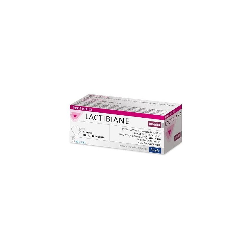 Lactibiane Imedia 5 Stick - Probiotico a Rapido Rilascio