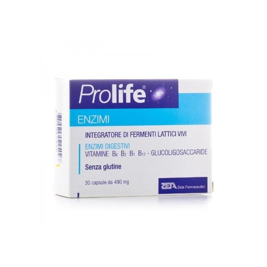 Fitoplus Prolife Enzimi - Supplemento Digestivo Naturale, 20 Capsule