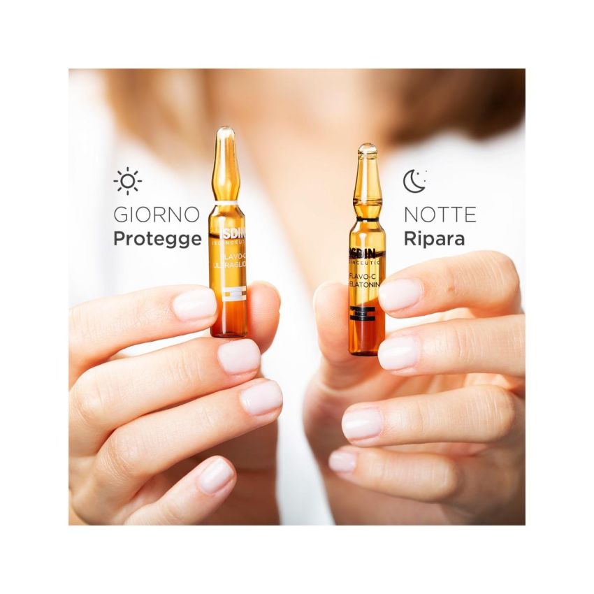 Isdin Isdinceutics Flavo-C 20 Ampolle trattamento Viso