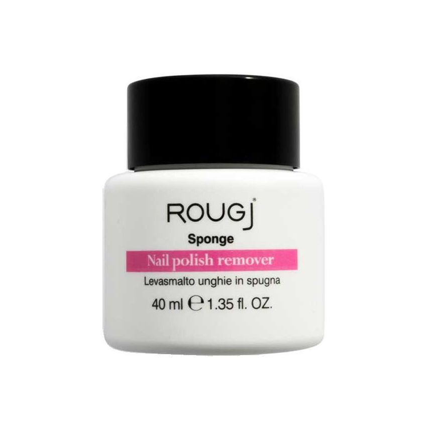 Rougj Solvente per Rimozione Smalto per Unghie, Barattolo da 40ml