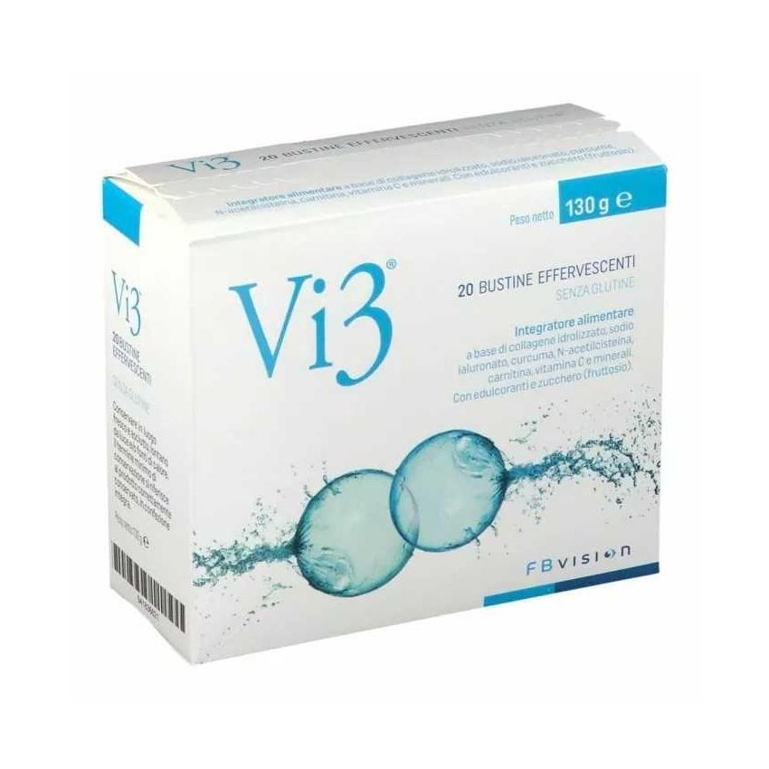 VI3 Bustine Integratore Alimentare - Confezione da 20 Pezzi