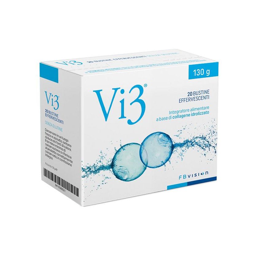VI3 Bustine Integratore Alimentare - Confezione da 20 Pezzi
