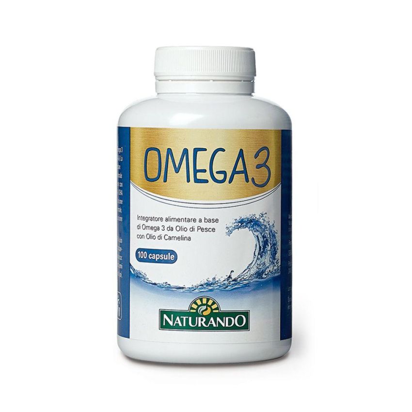 Omega 3 - 100 Capsule di Olio di Pesce Salutari