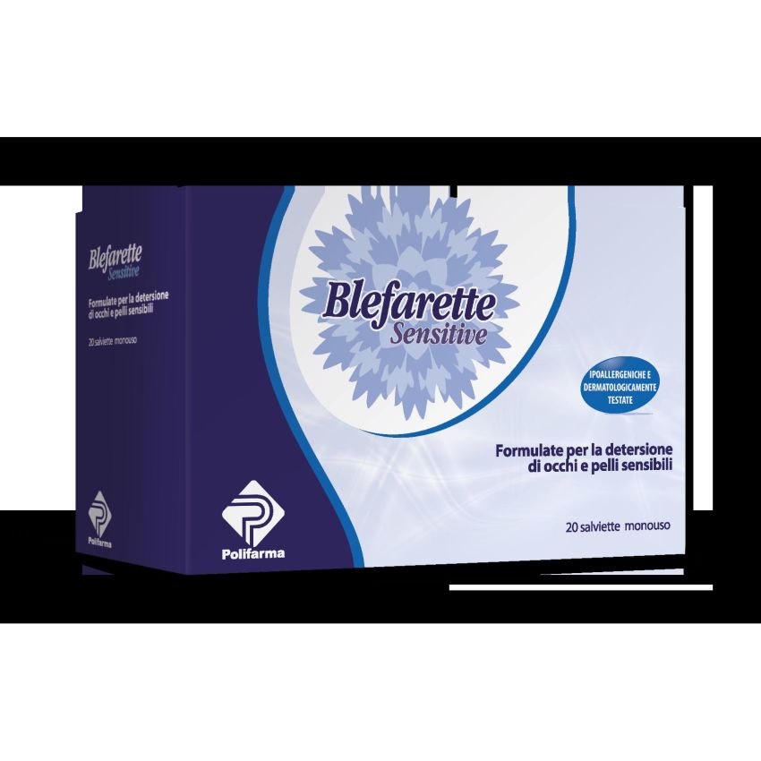 Blefarette Salviette Sensibili per Occhi Sensibili - 20 Pezzi