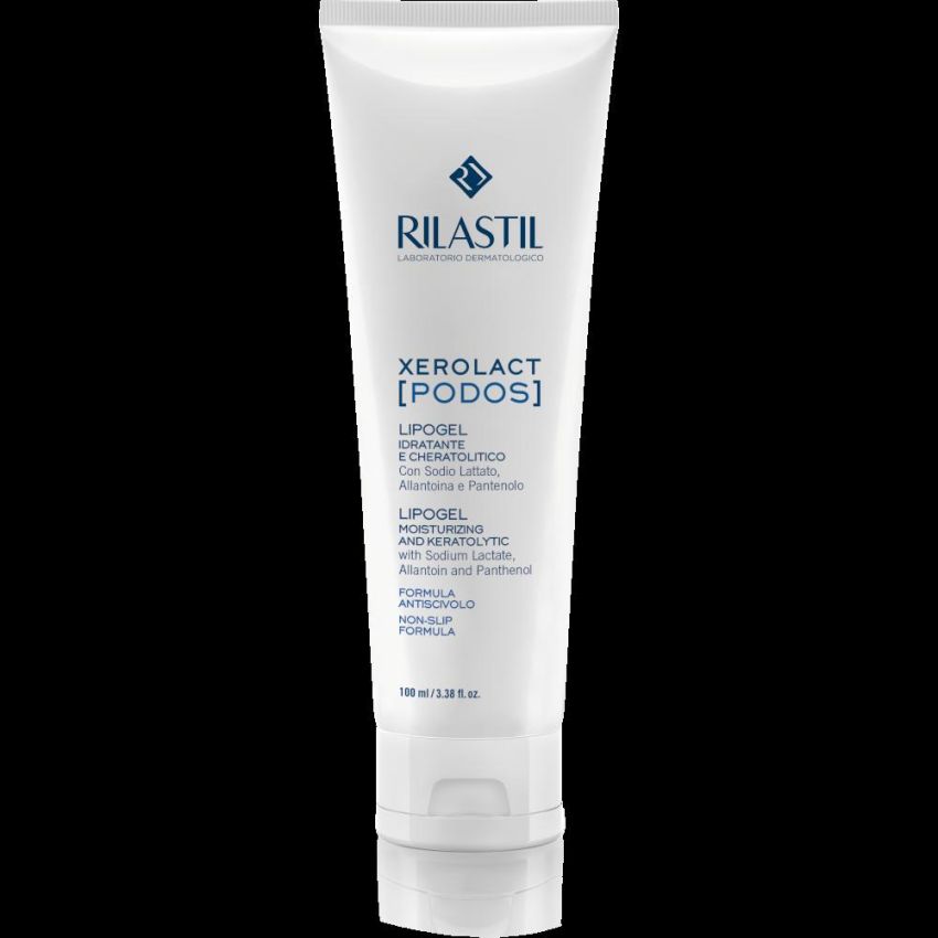 Rilastil Xerolact Podos Idratante Lipogel per i Piedi - 100ml