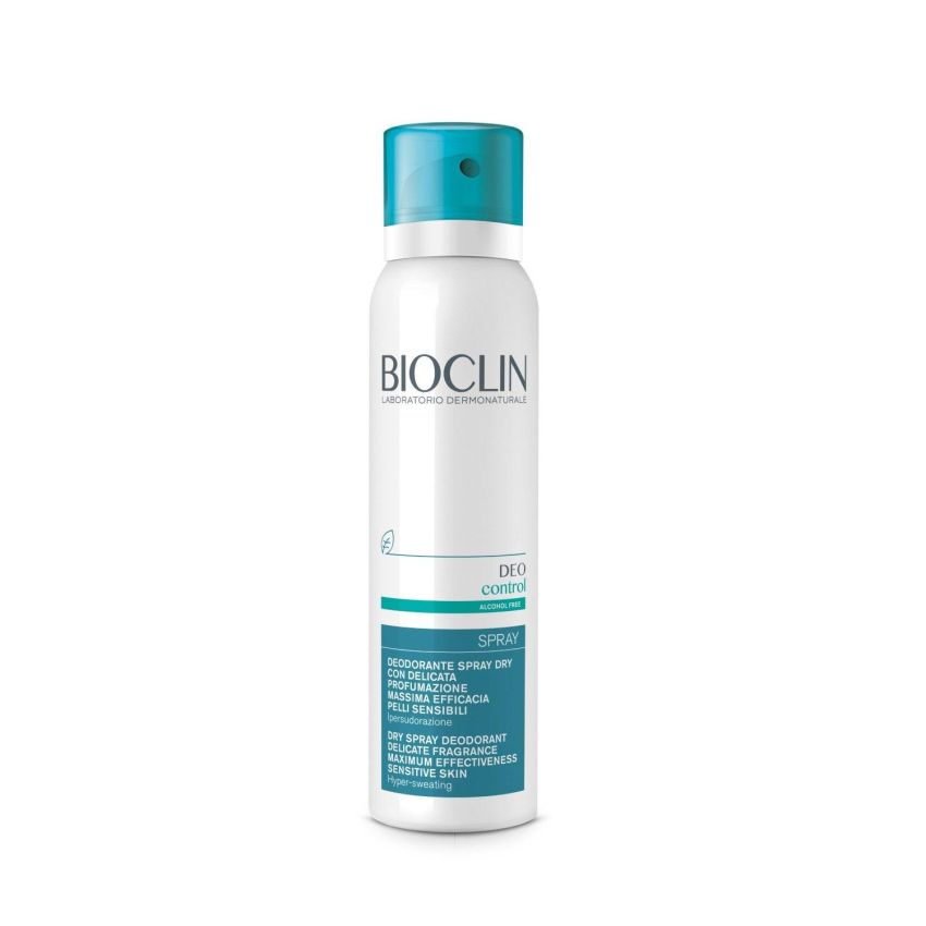 Bioclin Deo Control Dry Spray con Profumo Fresco, 150 ml