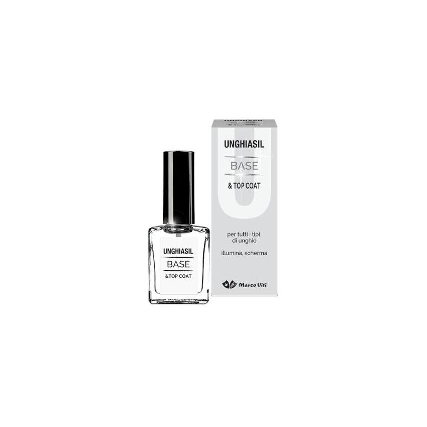 Unghiasil Base e Top Coat Protettivo per Unghie 10ml