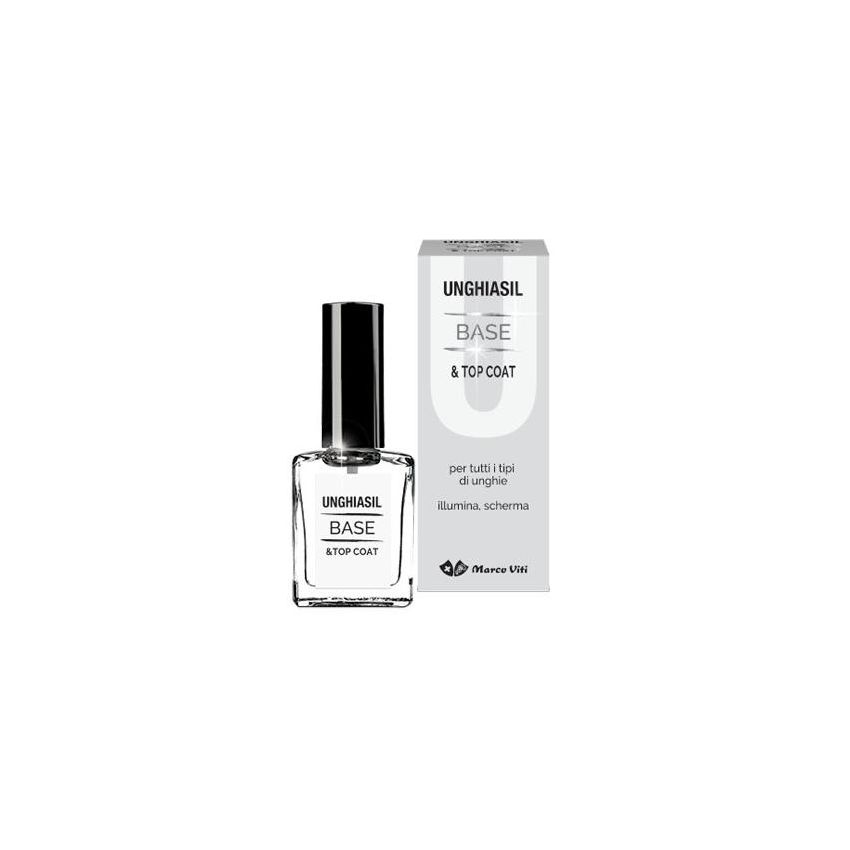 Unghiasil Base e Top Coat Protettivo per Unghie 10ml