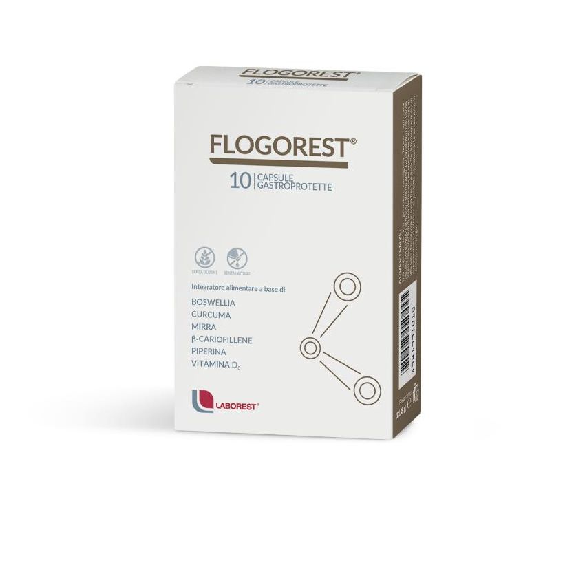 Flogorest - Pacco da 10 Capsule Anti-infiammatorie