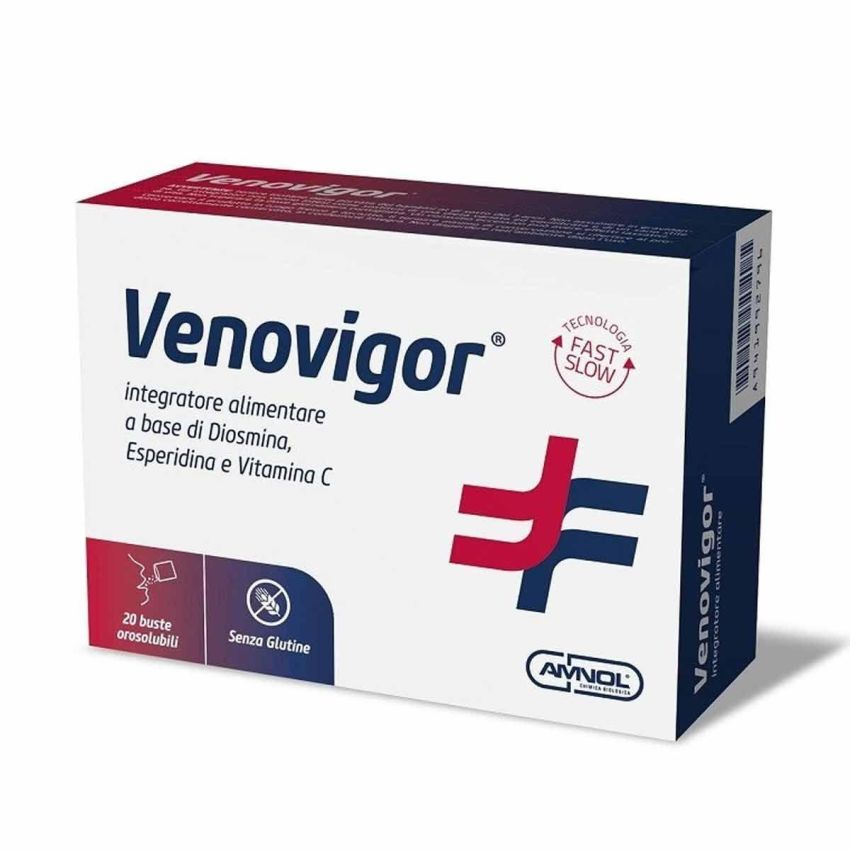 Venovigor - Integratore Vasoprotettore in Bustine, Confezione da 20