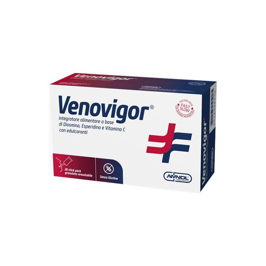 Venovigor - Integratore Vasoprotettore in Bustine, Confezione da 20
