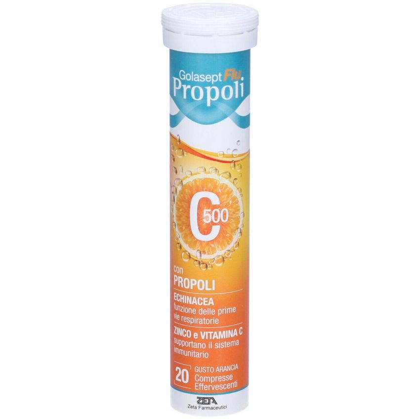 Golasept Effervescenti con Propoli - Pacco da 20 Compresse
