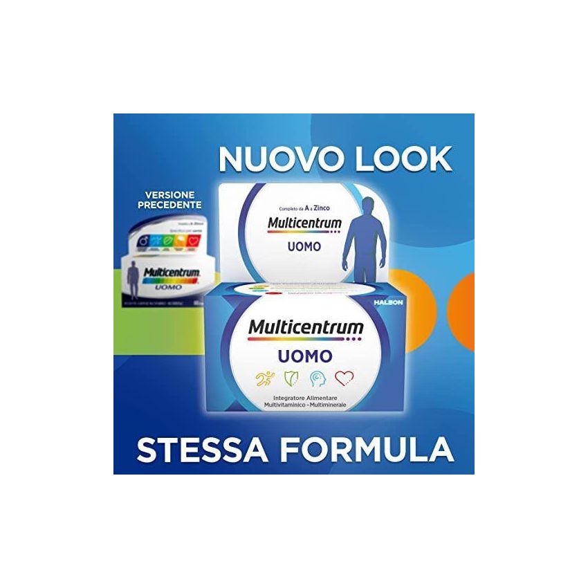 Multicentrum Multivitaminico per Uomo - 60 Compresse