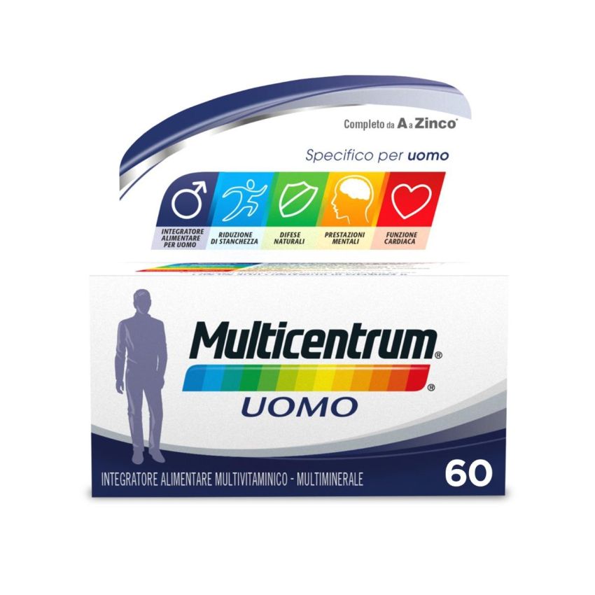 Multicentrum Multivitaminico per Uomo - 60 Compresse