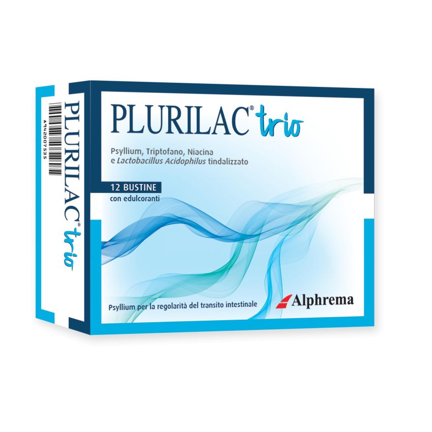Plurilac Trio: Pacchetto di 12 Bustine per la Salute Intestinale