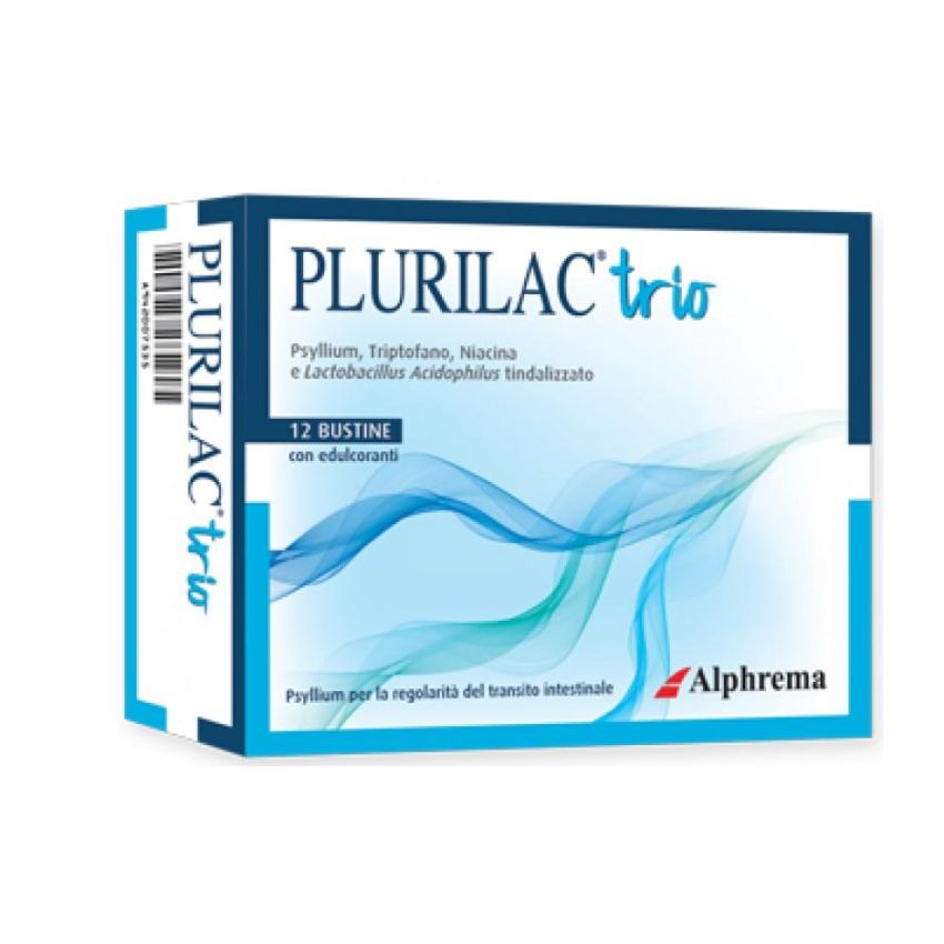 Plurilac Trio: Pacchetto di 12 Bustine per la Salute Intestinale
