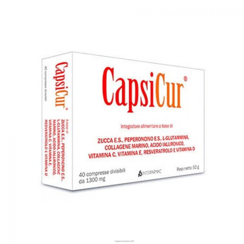 Capsicur Integratore Alimentare, 40 Compresse