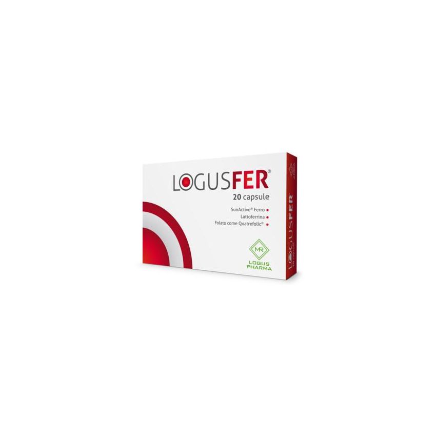 Logusfer - Integratore Alimentare - Confezione da 20 Capsule