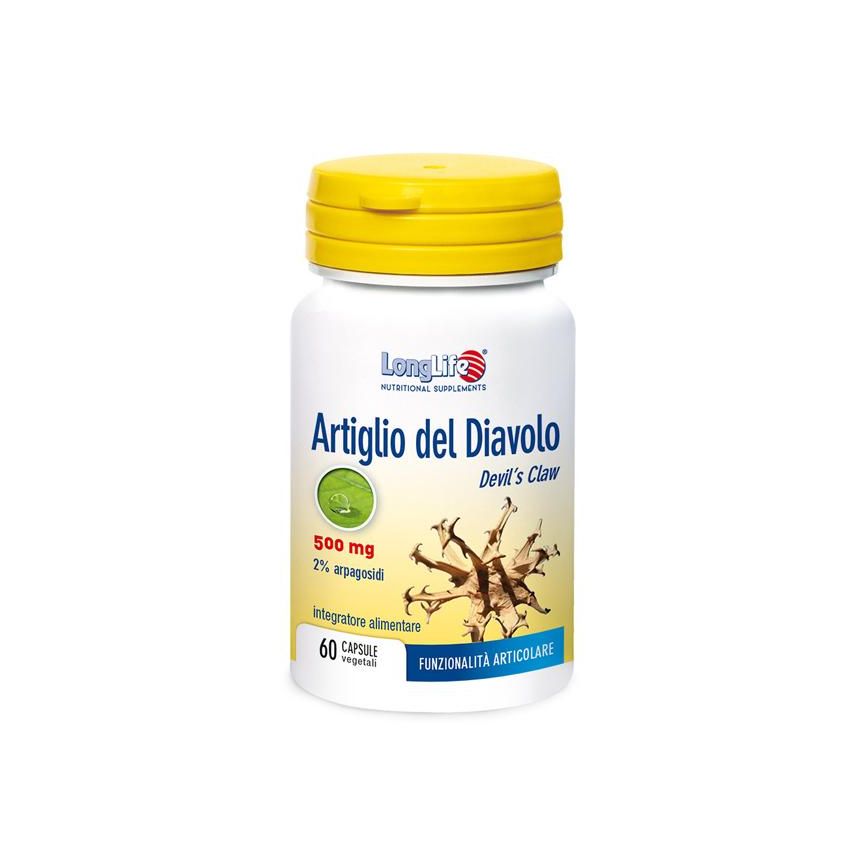 Artiglio del Diavolo di Longlife - 500mg, 60 Capsule