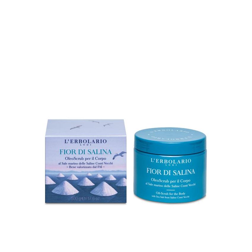 OleoScrub Esfoliante Corpo Fior di Salina da L'Erbolario - 500g