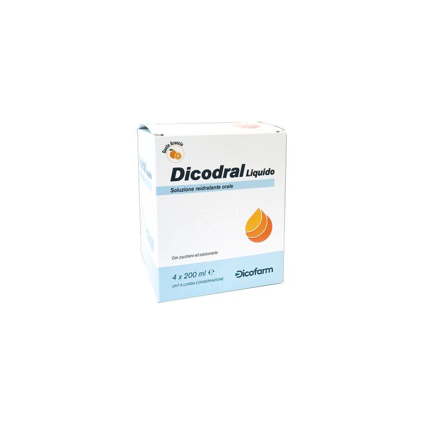 Dicodral Soluzione Liquida - Pacco da 4 Bottiglie da 200ml