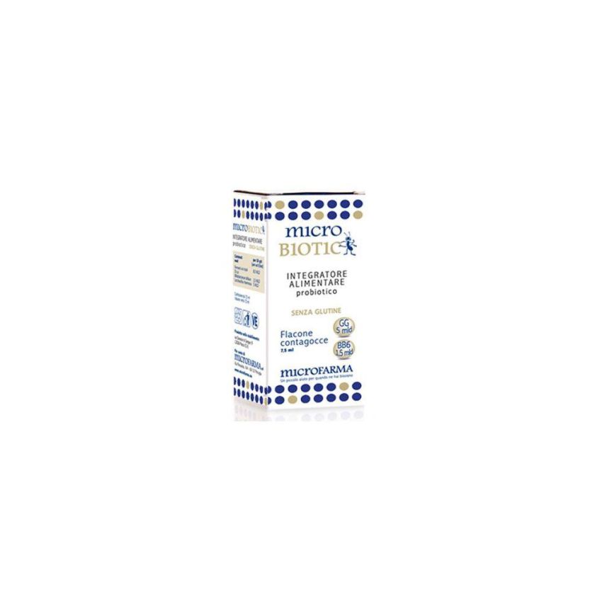 Flacone Contagocce Microbiotico da 7,5ml