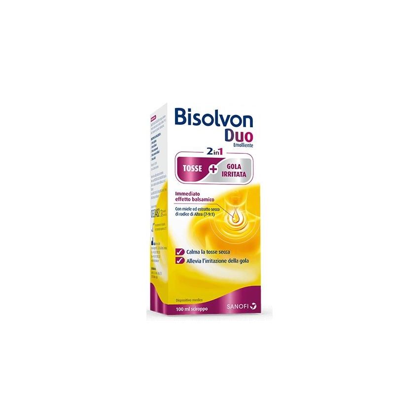 Bisolvon Duo Emollient Sciroppo 100 ml