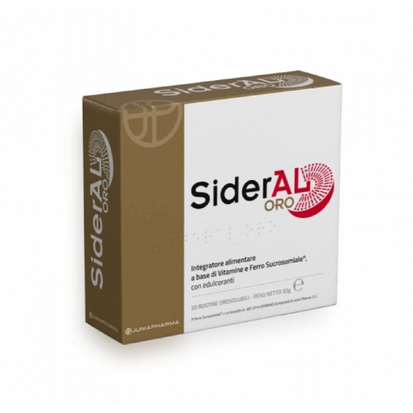 Sideral Oro Supplemento di Ferro da 14mg - 20 Bustine Pratiche