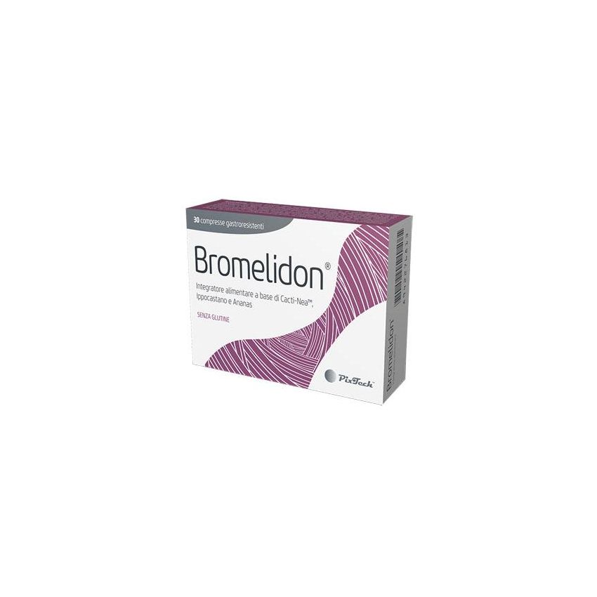 Bromelidon Gastroresistenti 30 Compresse per la Digestione