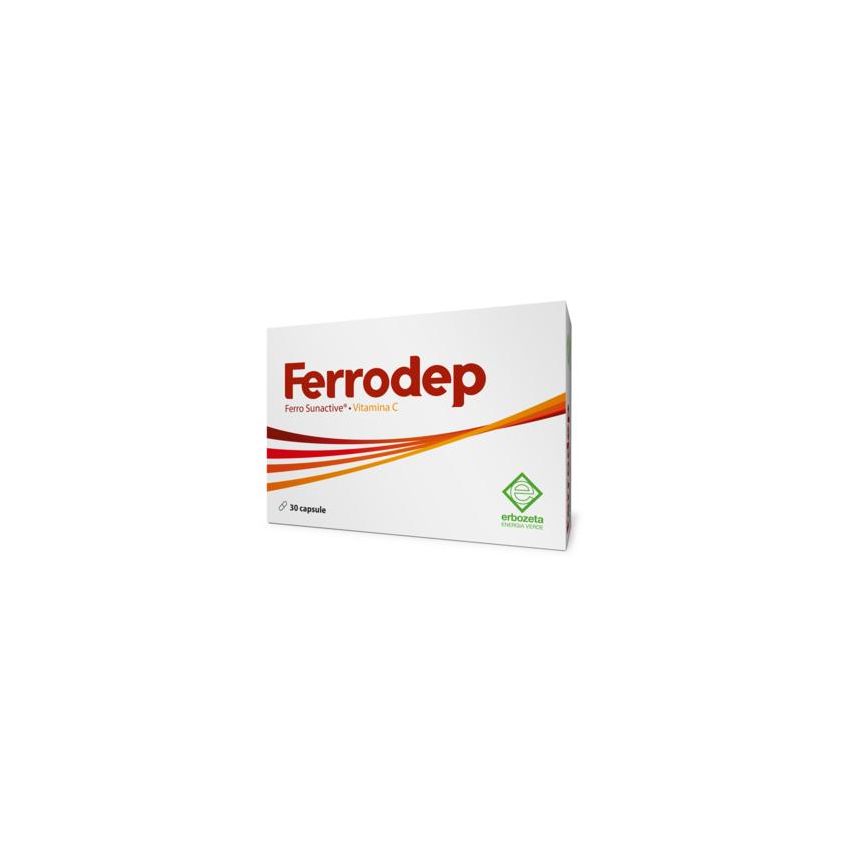 Ferrodep - Integratore di Ferro, 30 Capsule