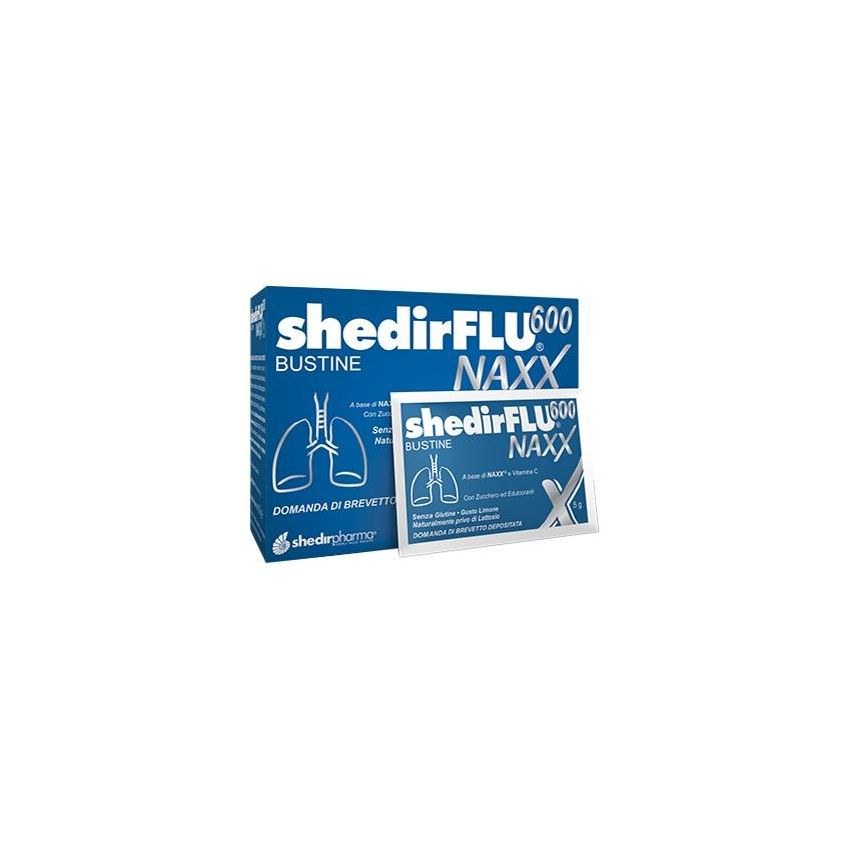 Shedirflu 600 Naxx - Trattamento per il Raffreddore, 20 Bustine