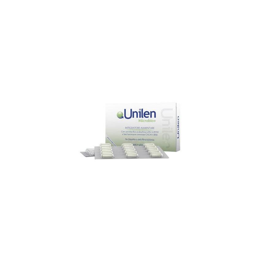 Unilen Microbio+ Integratore Probiotico, 30 Capsule