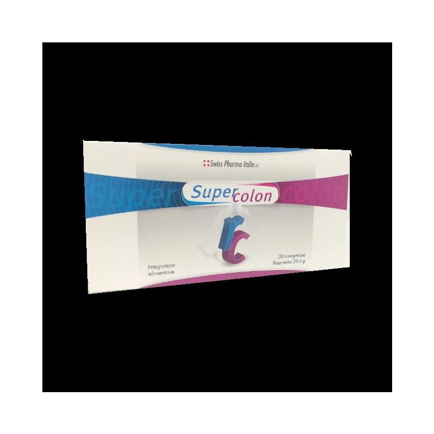 Supercolon Advanced Digestive Health Supplement - 30 Compresse
