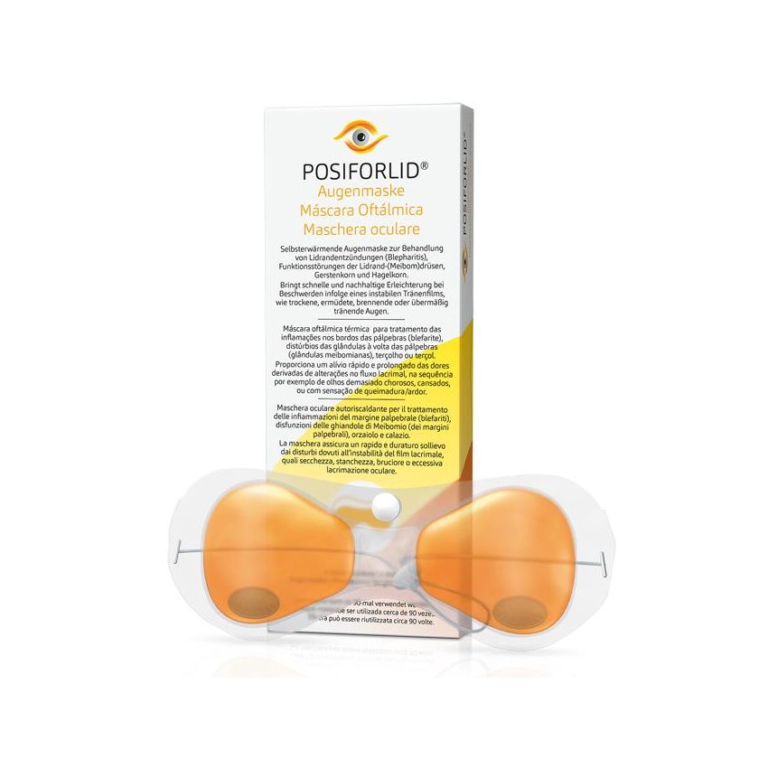 Posiforlid Maschera per Occhi Rilassante - Singolo Pezzo