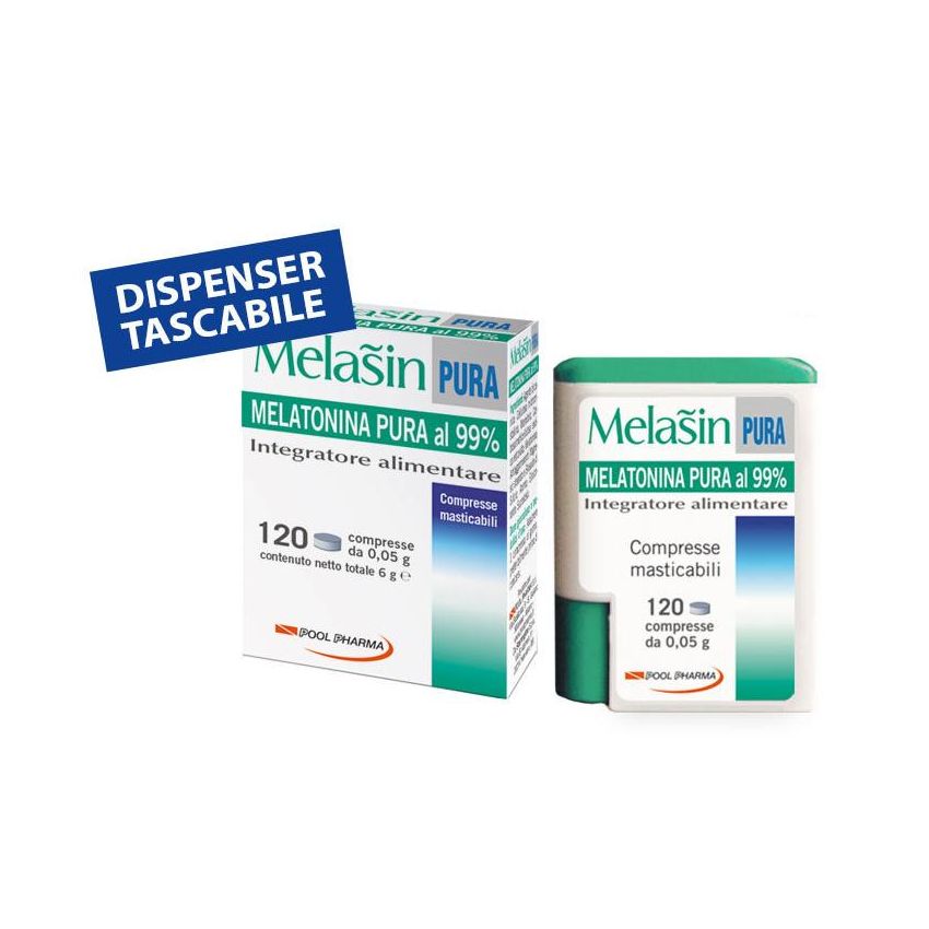 Melasin Pura - Integratore di Melatonina in 120 Compresse