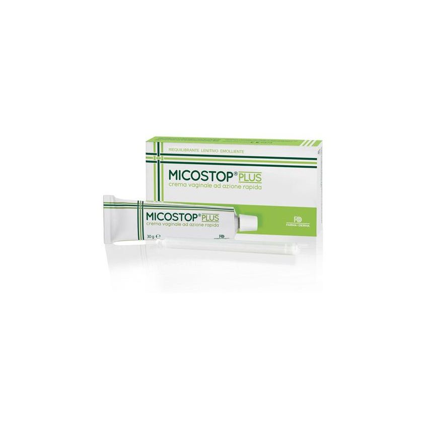 Micostop Plus - Crema Vaginale 3g con 6 Applicatori Monouso