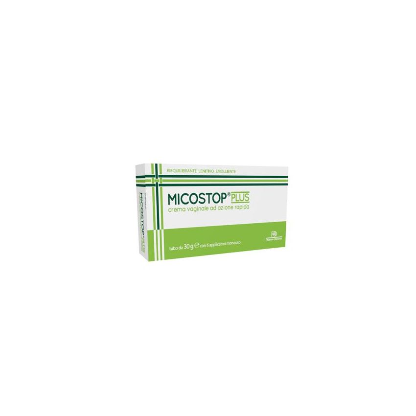 Micostop Plus - Crema Vaginale 3g con 6 Applicatori Monouso
