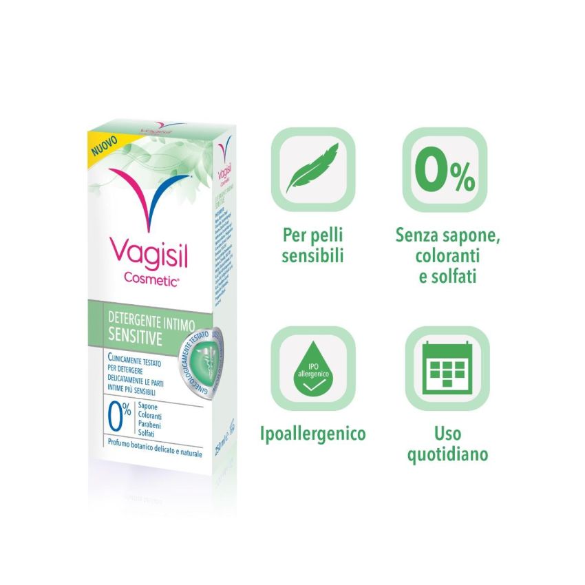 Vagisil Detergente Intimo Extra Delicato 250ml - Linea Sensitive