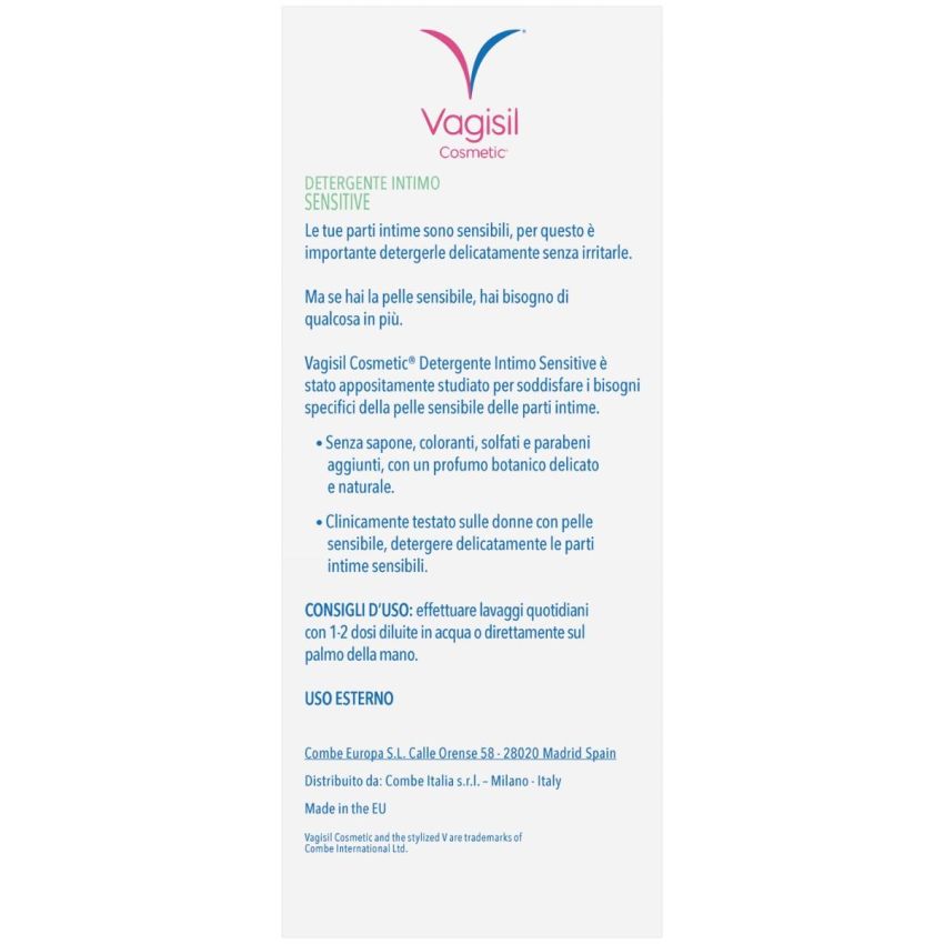 Vagisil Detergente Intimo Extra Delicato 250ml - Linea Sensitive