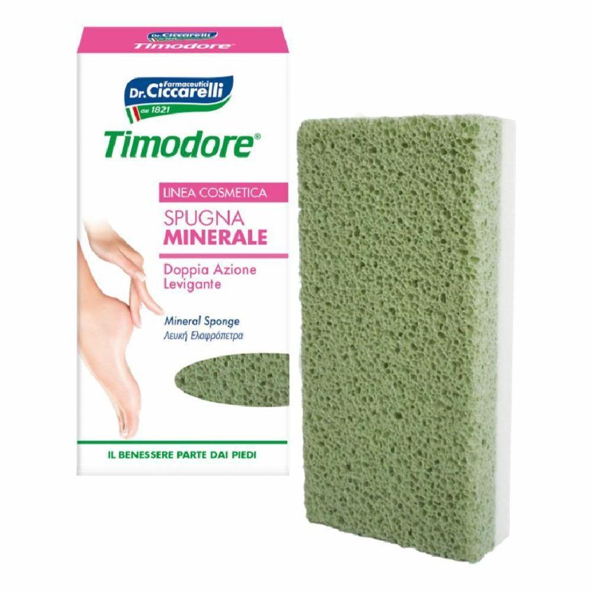 Timodore Spugna Minerale con Doppia Funzione