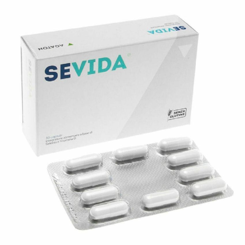 Sevida - Integratore Alimentare in Capsule, Confezione da 30 Pezzi