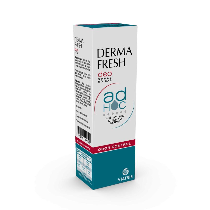 Dermafresh No-Gas Deodorant Spray 100ml - Odor Control