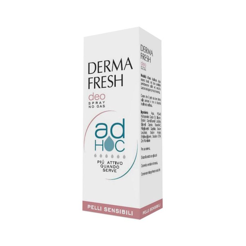 Dermafresh Senza Gas, Deodorante Spray per Pelli Sensibili, 100ml