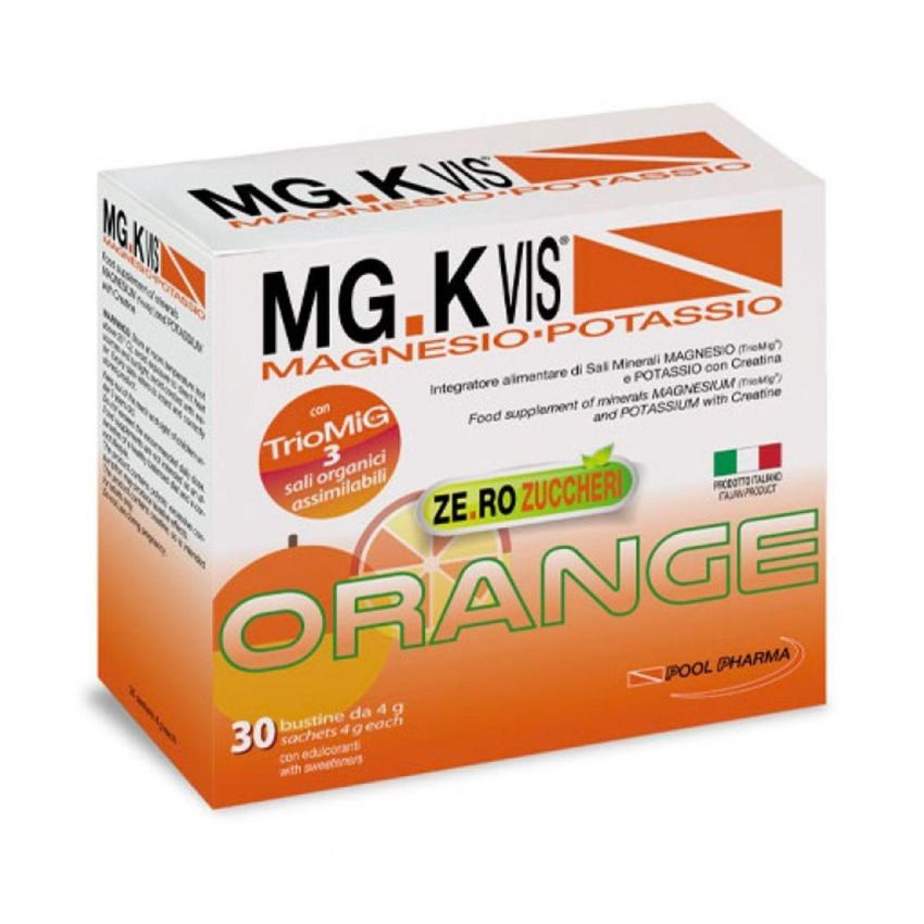 Mgk Vis Orange Zero - Bevanda Senza Zuccheri, 30 Bustine