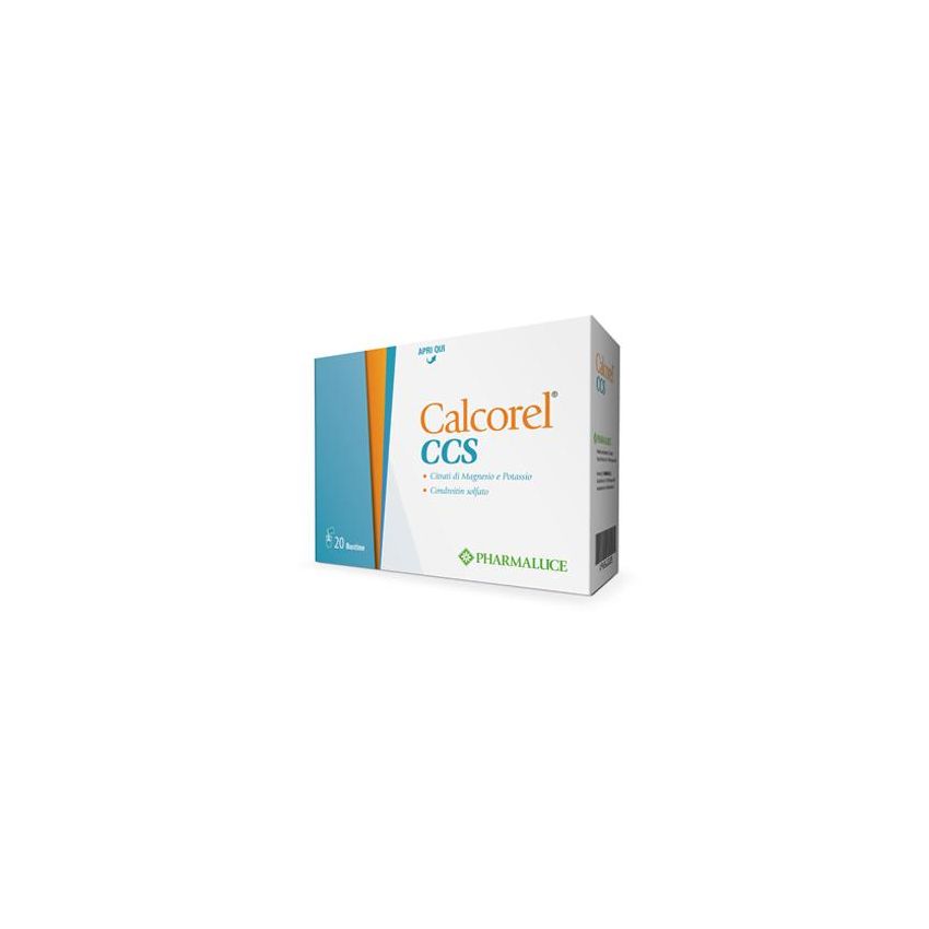 Calcorel CCS Supplemento in 20 Bustine Pratiche