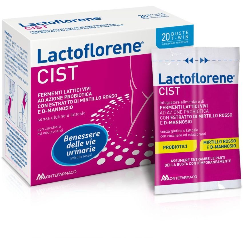 Lactoflorene Cist - Integratore per Tratto Urinario - 20 Bustine