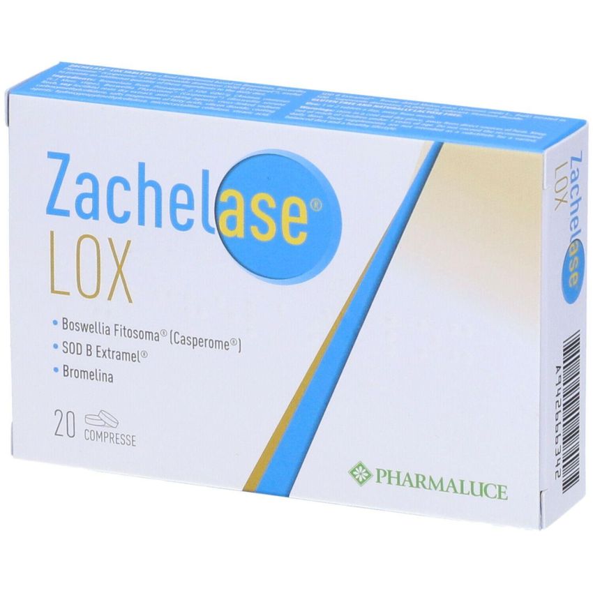 Zachelase Lox 20 - Compresse Digestive Salutari
